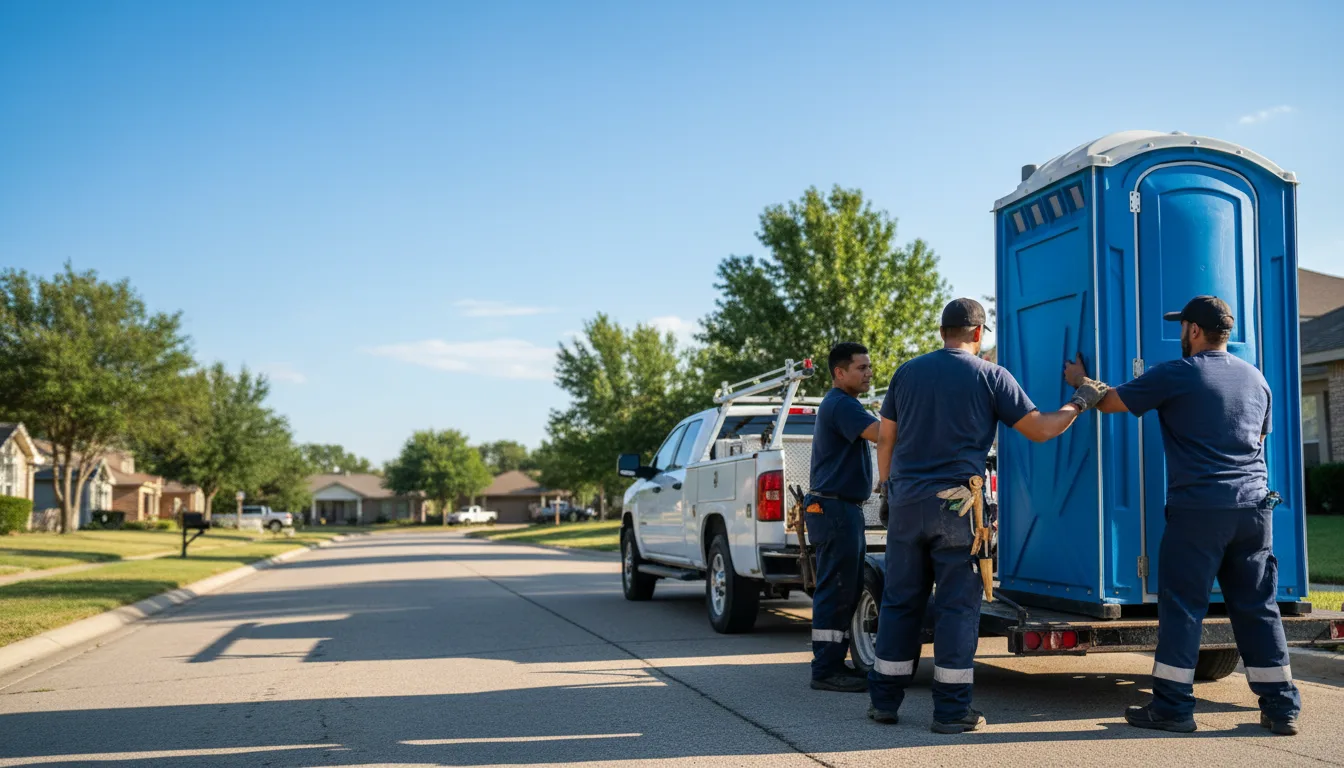 Portable Toilet Rental in Midlothian, TX near me